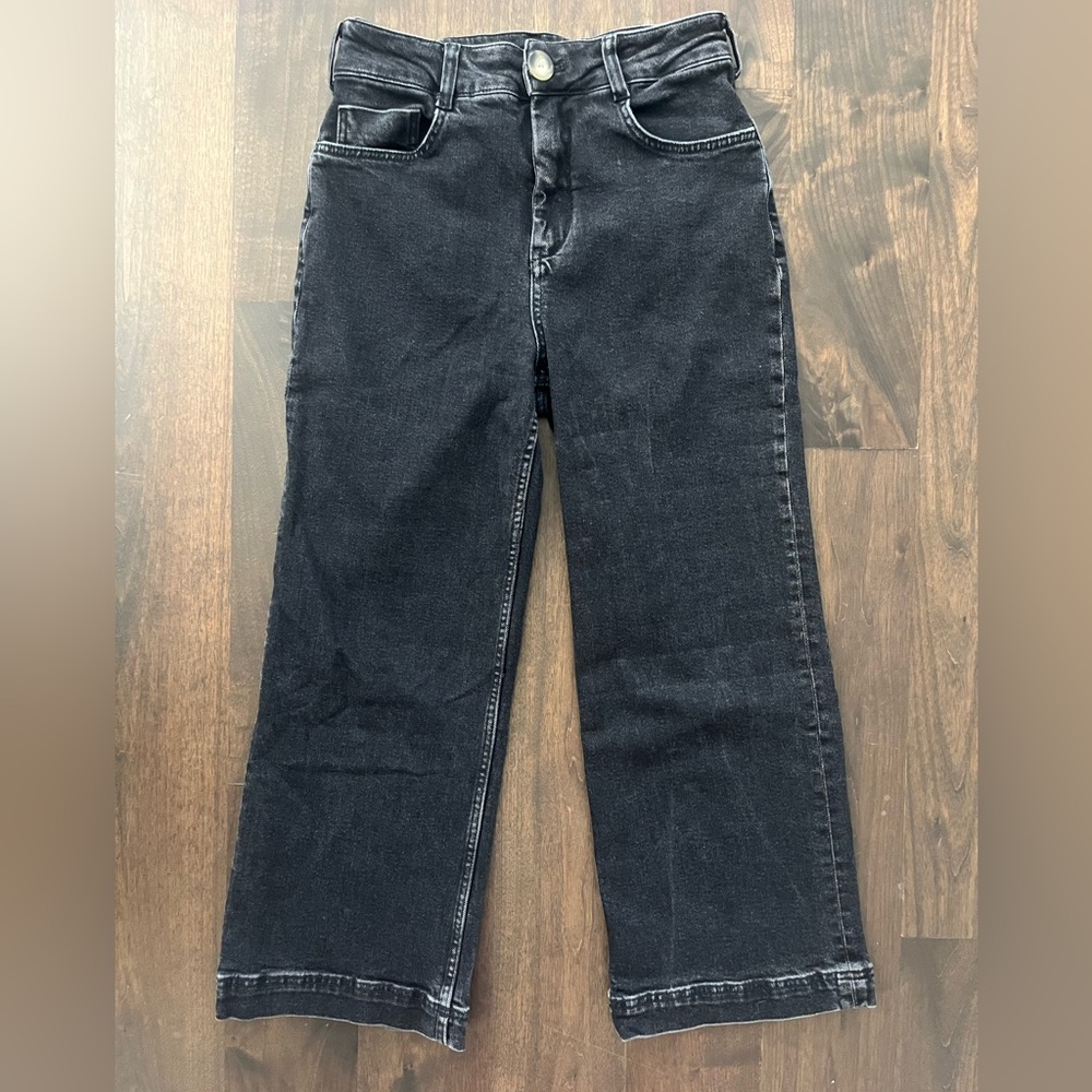 Anthropologie x Pilcro - The Skipper Wide Leg Cropped Jeans - Size 27 - Picture 4 of 6